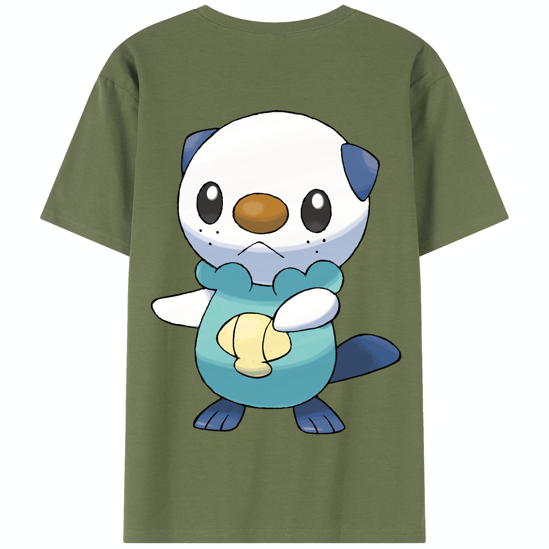 （画像用） ポケットモンスター Pokémon 綿100％半袖Tシャツ（背面プリント）